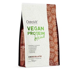 OSTROVIT Vegansk proteinblandning, choklad (700 g) – Viking Supplements