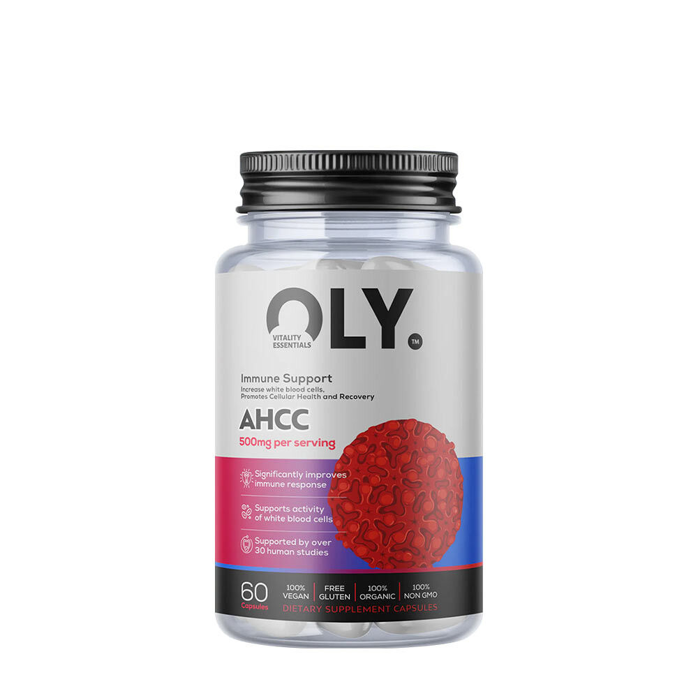 Oly AHCC 500 mg (60 kapslar) – Viking Supplements