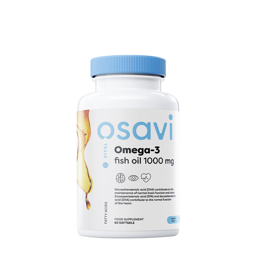 Omega-3-fiskolja, molekylärt destillerad