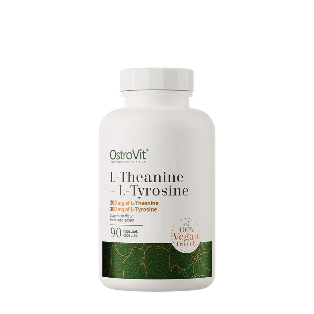 Ostrovit - L-Theanine + L-Tyrosine VEGAN 90 Kapsler