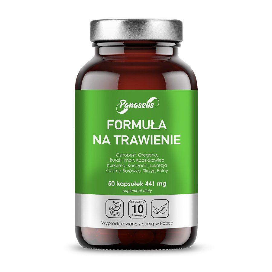 Panaseus - Digestive Formula 50 kapsler