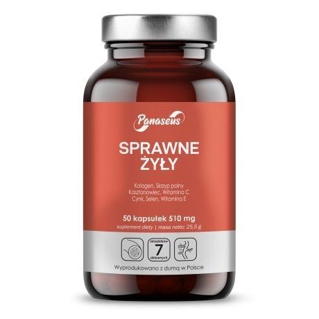 PANASEUS Efficient veins (50 kapslar) – Viking Supplements