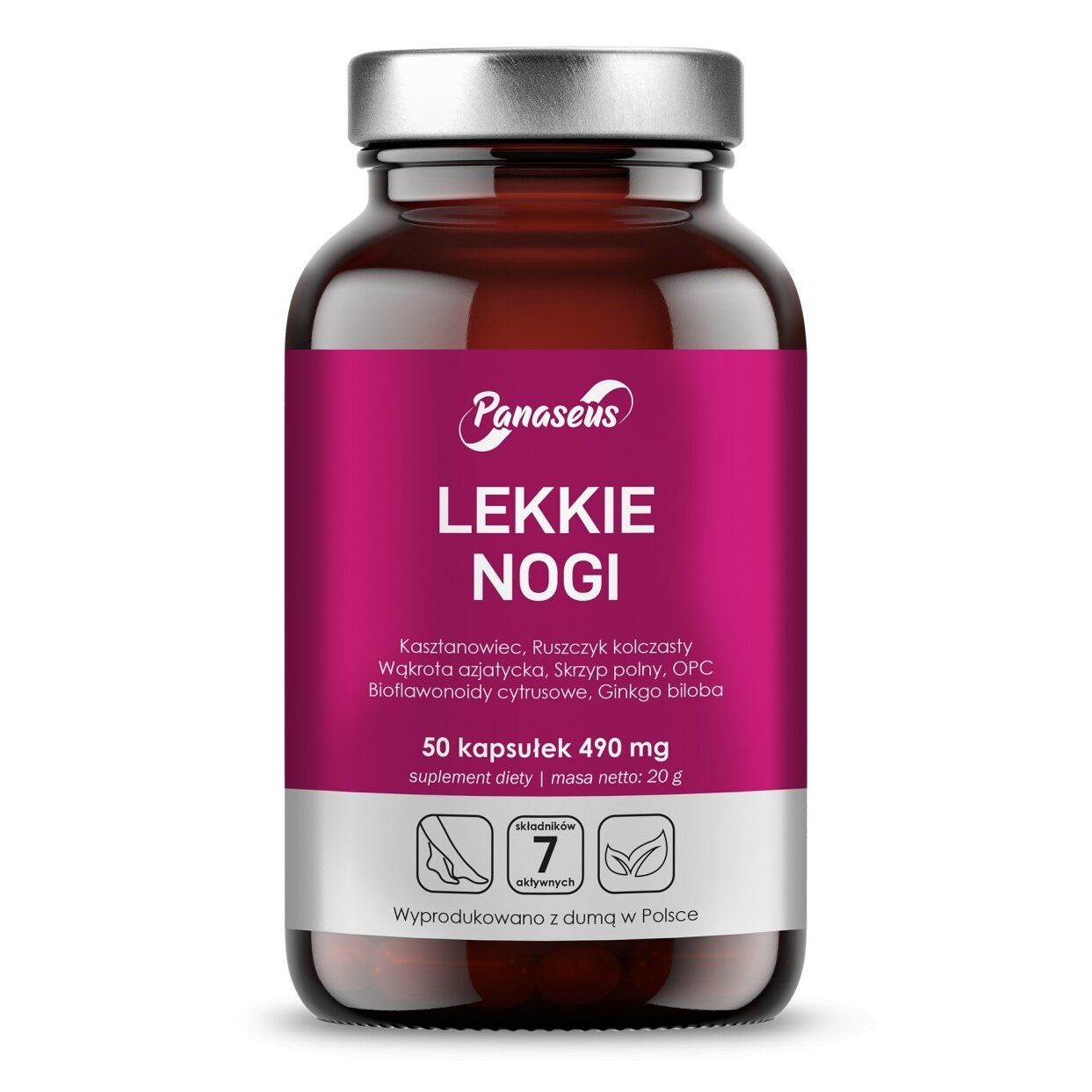 PANASEUS Light legs (50 kapslar) - Viking Supplements