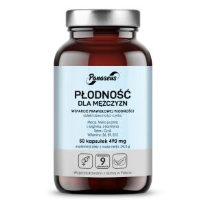 PANASEUS – Fertilitet för män (50 kapslar) – Viking Supplements