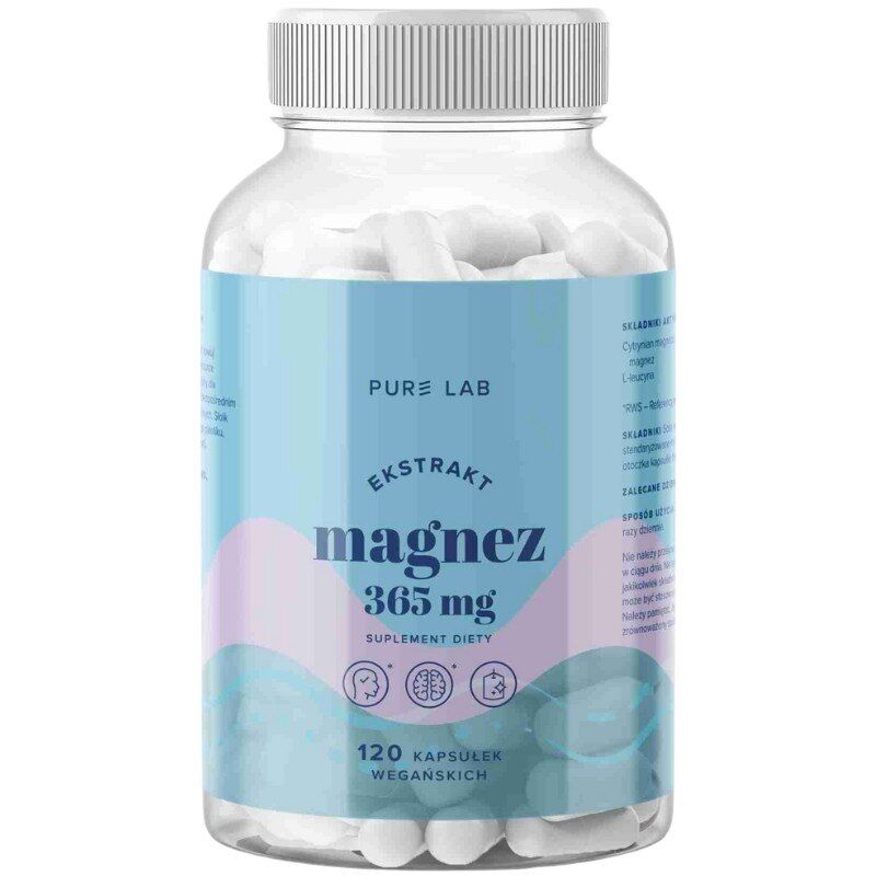 PURE LAB Magnesium 365 mg (120 caps.) - Viking Supplements