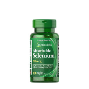 Puritan's Pride Absorberbart selen 200 mcg (100 mjuka kapslar) – Viking Supplements