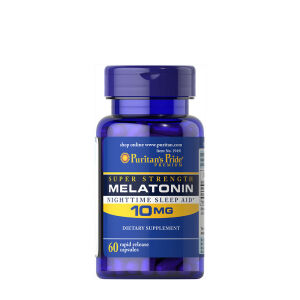 Puritans Pride Melatonin 10 mg (60 kapslar) - Viking Supplements