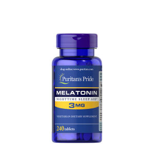 Puritans Pride Melatonin 3 mg (240 tabletter) - Viking Supplements