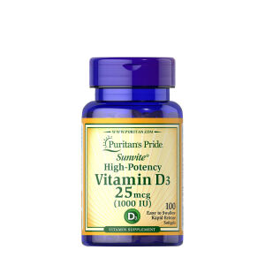 Puritan's Pride Vitamin D3 1000 IE (100 mjuka kapslar) – Viking Supplements