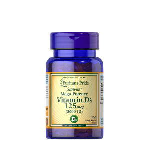 Puritan's Pride Vitamin D3 5000 IE (100 mjuka kapslar) – Viking Supplements