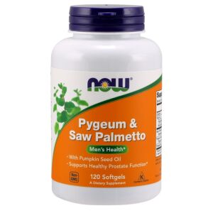 Pygeum & sågpalmetto – 120 mjuka kapslar – Viking Supplements