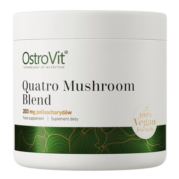 Quatro svampeblanding 100 g billede