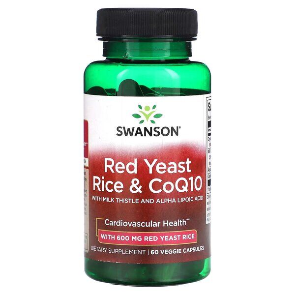 Röd jästris & CoQ10 – 60 vcaps – Viking Supplements