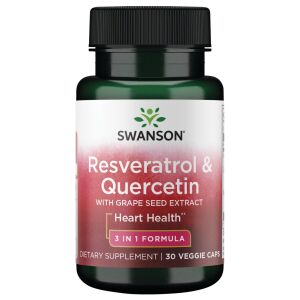 Resveratrol & Quercetin – 30 vcaps – Viking Supplements