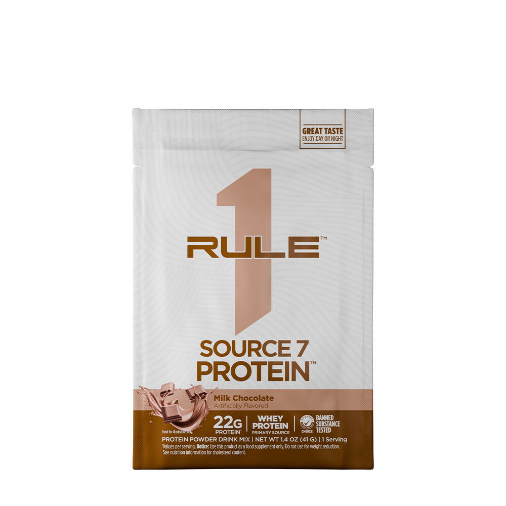 Rule1 Source 7-proteinprøve (41 g, mælkechokolade)