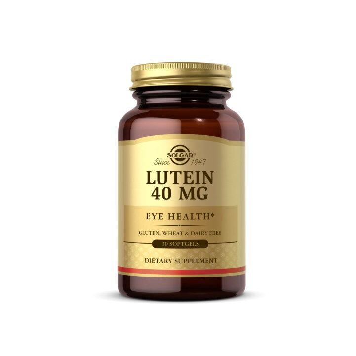 SOLGAR Lutein 40 mg (30 kapslar) - Viking Supplements