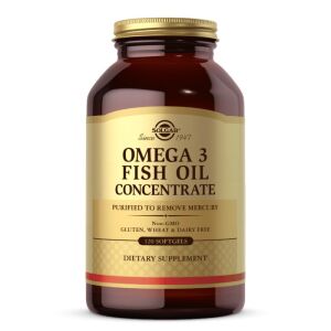 SOLGAR Omega 3 – Fiskoljekoncentrat (120 kapslar) – Viking Supplements