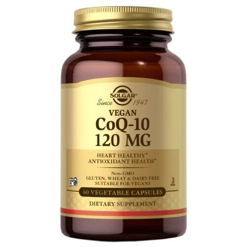 SOLGAR Vegetarian CoQ-10 120 mg (60 kapslar) - Viking Supplements