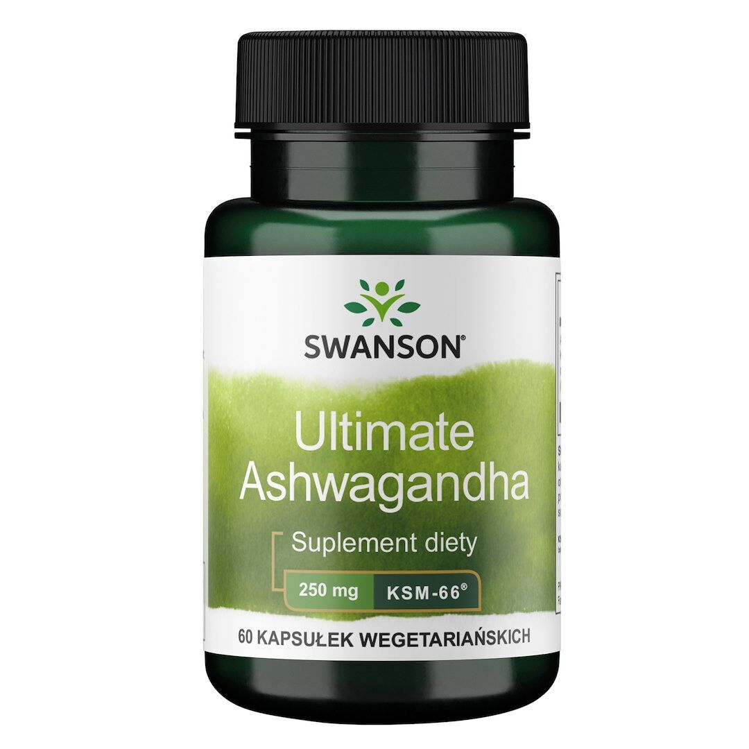 SWANSON Ashwagandha KSM-66 250 mg 60 kapslar – Viking Supplements