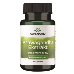 SWANSON Ashwagandha-extrakt 60 kapslar – Viking Supplements