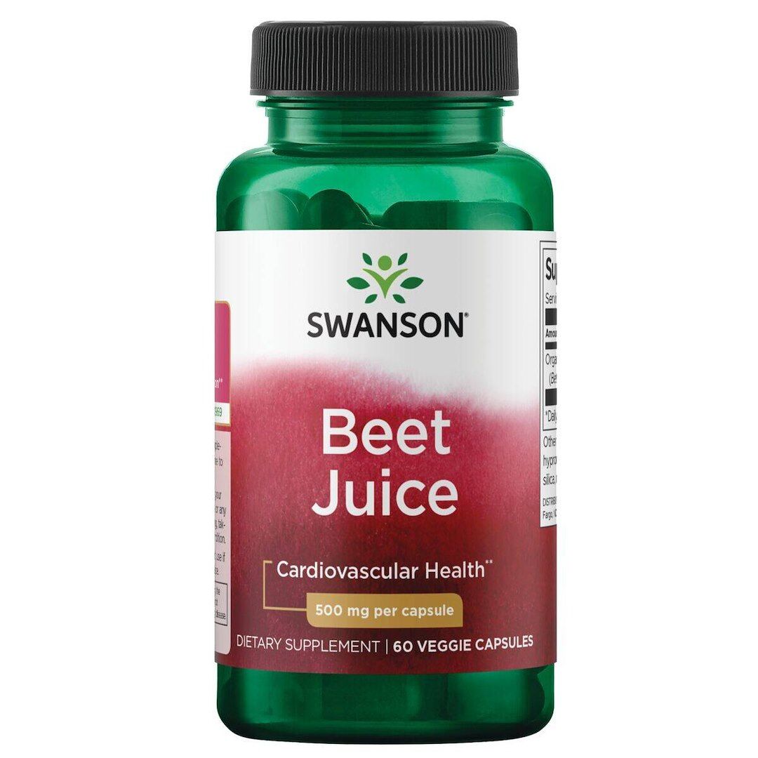 SWANSON Rödbetsjuice 60 kapslar – Viking Supplements