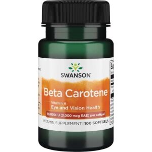 SWANSON Betakaroten 10 000 IE 100 000 – Viking Supplements