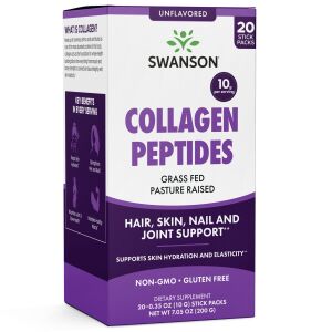 SWANSON Kollagenpeptider – Kollagenpeptider (20 påsar) – Viking Supplements