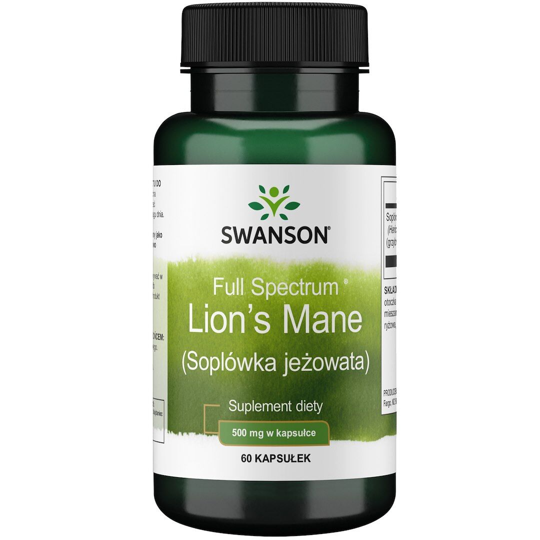 SWANSON FS Lejonman (soplówka je¿owata) 60 kapslar – Viking Supplements