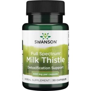 SWANSON FS Mariatistel 500 mg 30 kapslar – Viking Supplements