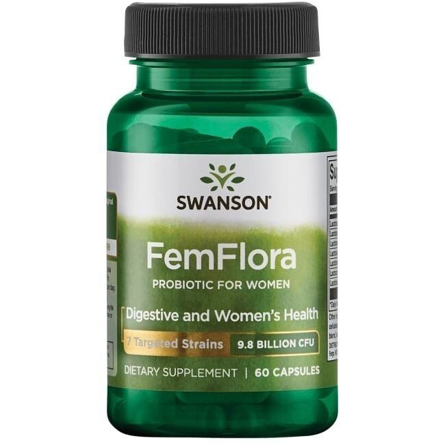 SWANSON Femflora 60 kapslar – Viking Supplements