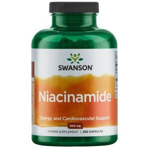 SWANSON Niacinamid 500 mg, 250 kapslar – Viking Supplements
