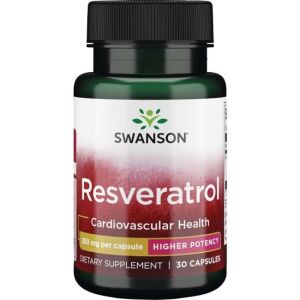 SWANSON Resveratrol 250 mg 30 kapslar – Viking Supplements