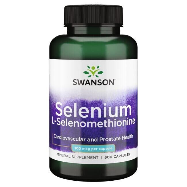 SWANSON Selen SeLECT 100 mcg 300 kapslar – Viking Supplements