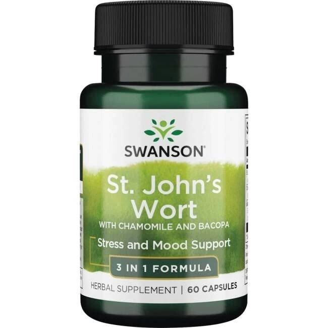 SWANSON St. John's trippelkomplex 60 kapslar – Viking Supplements
