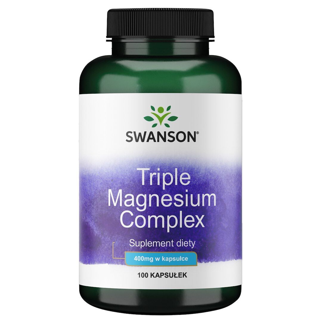SWANSON Triple Magnesium Complex 100 kapslar – Viking Supplements