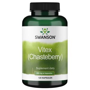 SWANSON Vitex (kyskhetsträd) 400 mg 120 kapslar – Viking Supplements
