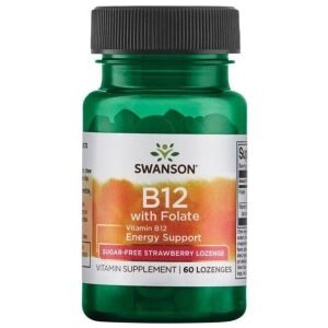 SWANSON Vitamin B-12 + folsyra 60 tabletter – Viking Supplements