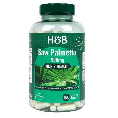 Holland & Barrett - Saw Palmetto, 900 mg - 180 kapsler