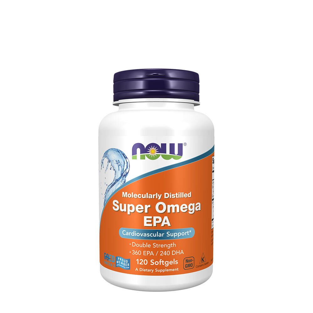 Super Omega EPA, molekylärt destillerad – 120 mjuka gelkapslar – Viking Supplements