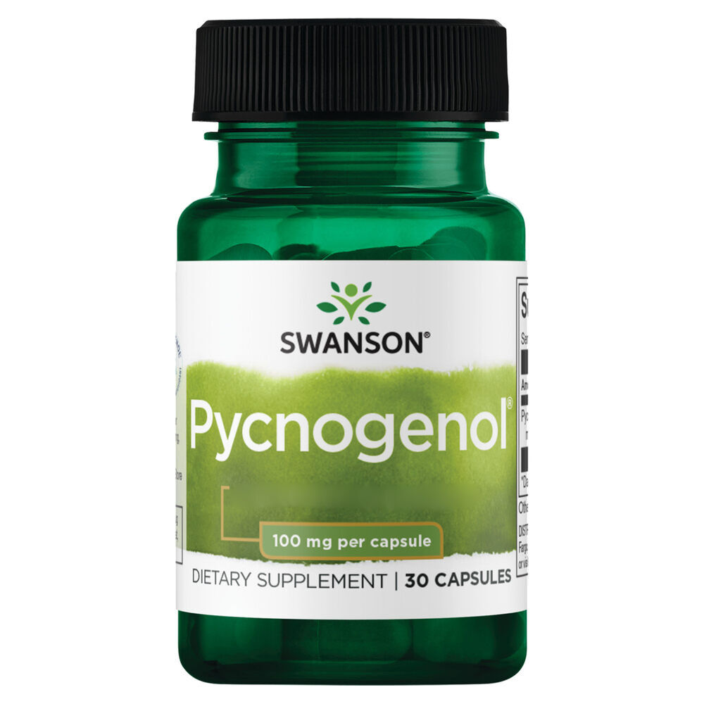 Swanson Pycnogenol 100 mg, 30 kapslar – Viking Supplements