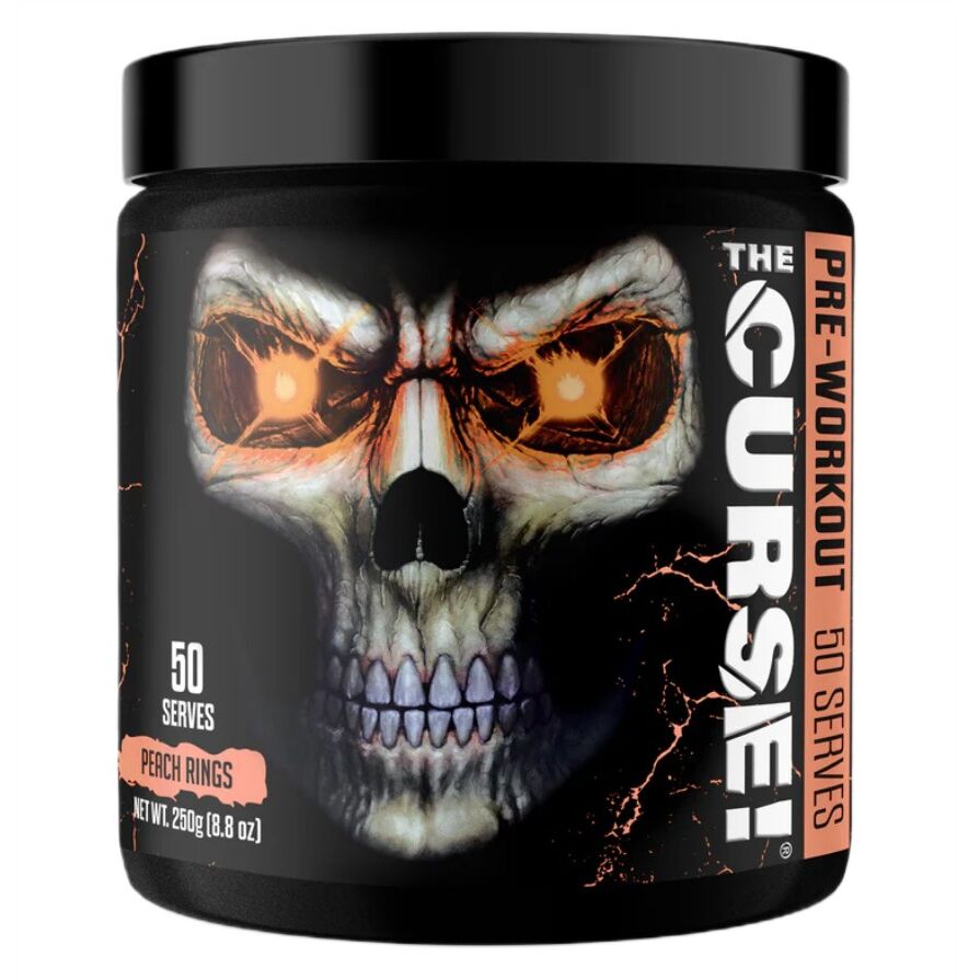 The Curse! Pre-Workout (EU), ferskenringe 250 g billede