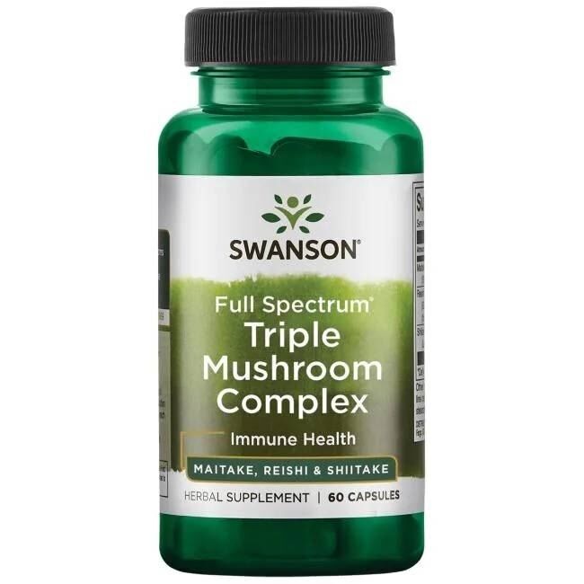 Triple Mushroom Complex – 60 kapslar – Viking Supplements