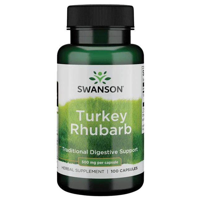 Turkisk rabarber – 100 kapslar – Viking Supplements