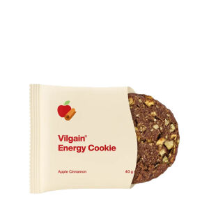 Vilgain BIO Energy Cookie Äpple-kanel (40 g) - Viking Supplements