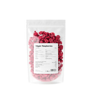 Vilgain frystorkade hallon (100 g) – Viking Supplements