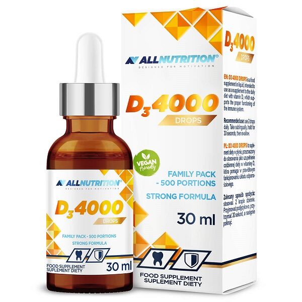 Vitamin D3 4000 droppar – 30 ml – Viking Supplements