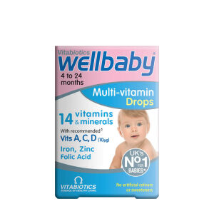 Vitabiotics Wellbaby multivitamindroppar (30 ml) – Viking Supplements
