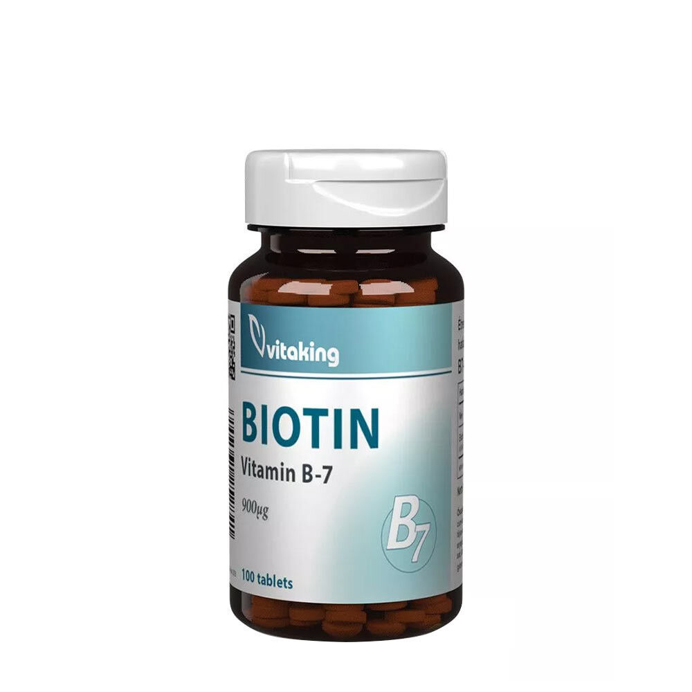 Vitaking B7 Biotin 900 mcg (100 tabletter) – Viking Supplements