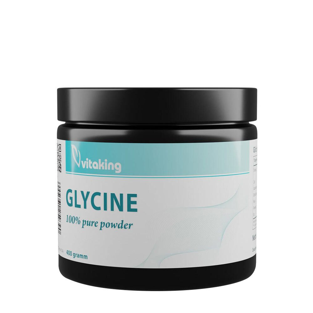 Vitaking Glycine 100% rent pulver (400 g) – Viking Supplements