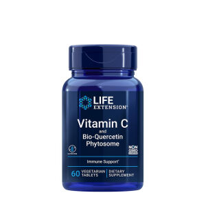 C-vitamin och quercetin-fytosom – 60 vegetariska tabletter – Viking Supplements